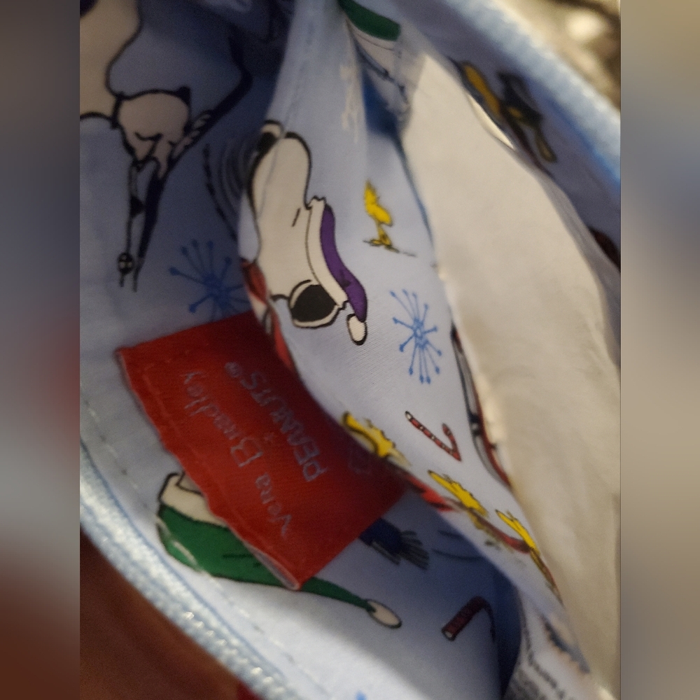 Vera Bradley Peanuts ID Holder - Blue - Picture 5 of 5